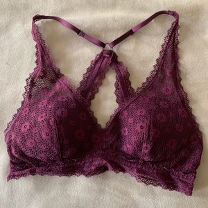 FREE WITH PURCHASE purple VS bralette